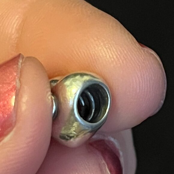 Pandora Heart Charm with Clear Cubic Zirconia – #790134CZ - Picture 4 of 6